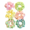 A new sweet and non-harmful hair tie headwear for children's Internet celebrities, featuring a cute little girl's bun hair and a hair tie Application Scenario